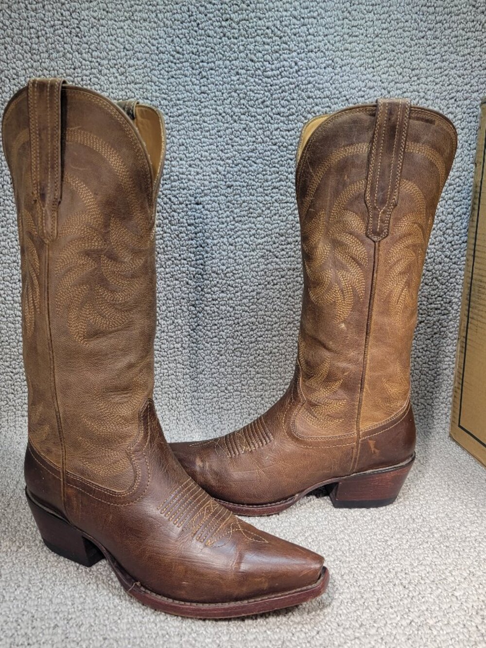 Tecovas Annie Boot-cafe goat - Picture 7 of 10